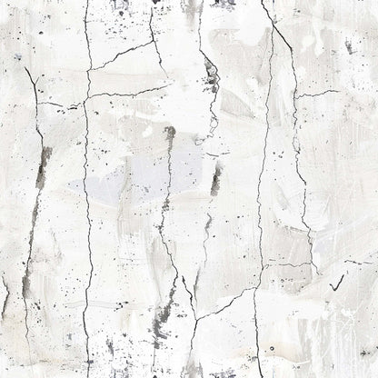 cracked wall, weathered concrete, white surface, gray stains, aged texture, distressed finish, neutral tones, worn appearance, vintage patina, rustic surface, peeling paint, concrete cracks, faded white, shabby chic, quilting cotton, fabric panel, weathered look, industrial texture