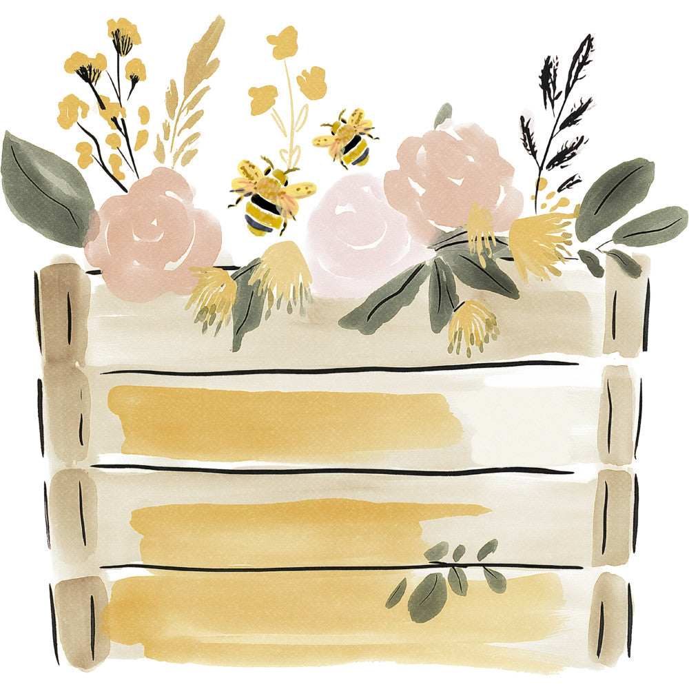 Honey Meadows Fabric Panel 72