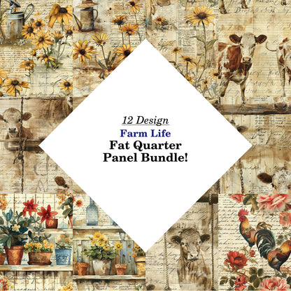 Farm Life Fat Quarter Bundle