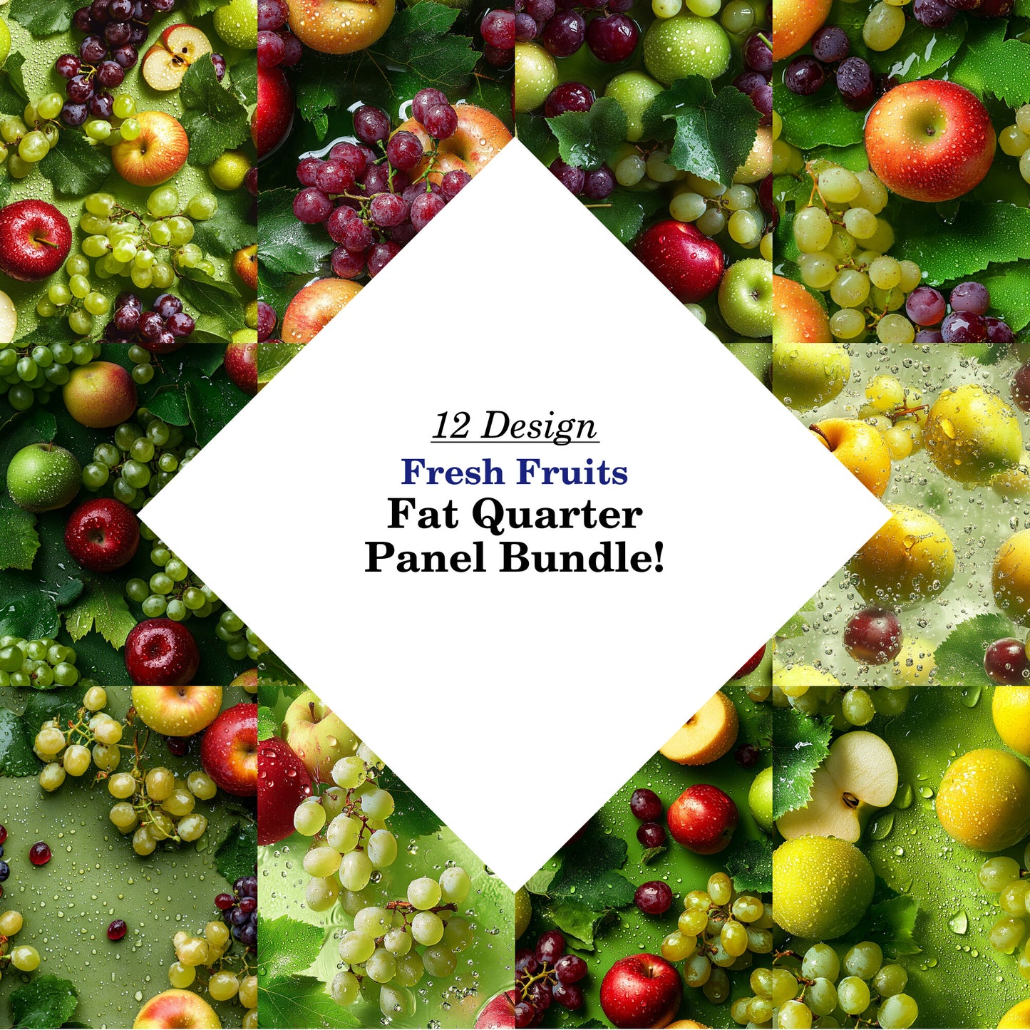 Fresh Fruits Fat Quarter Bundle