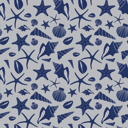 Boho Sea Shells Pattern 5 Quilting Cotton Fabric