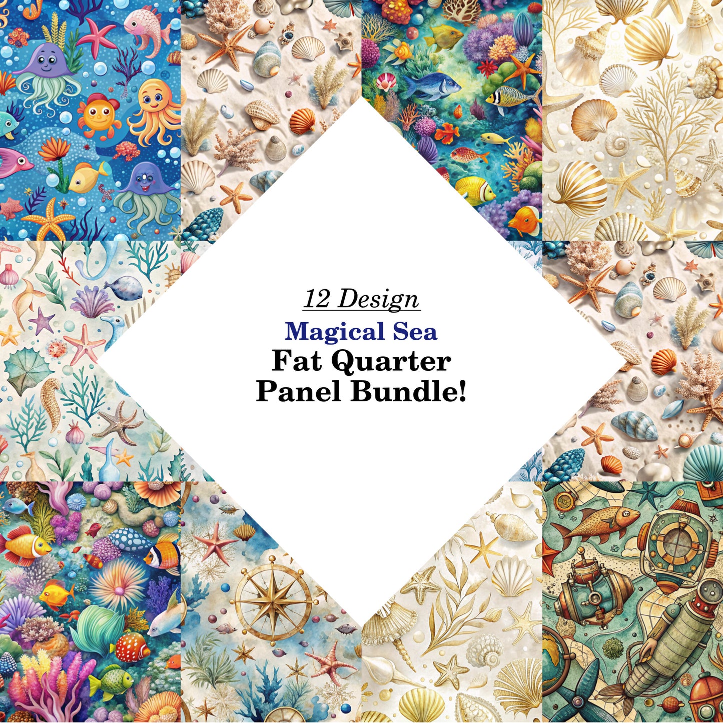 Magical Sea Fat Quarter Bundle