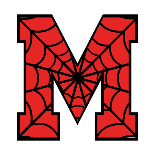 Spider Alphabet Fabric Panel 20
