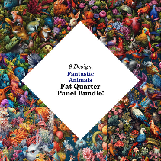Fantastic Animals Fat Quarter Bundle