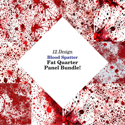 Blood Spatter Fat Quarter Bundle