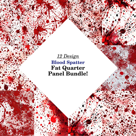 Blood Spatter Fat Quarter Bundle
