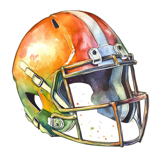 Football Helmet Fabric Panel 2