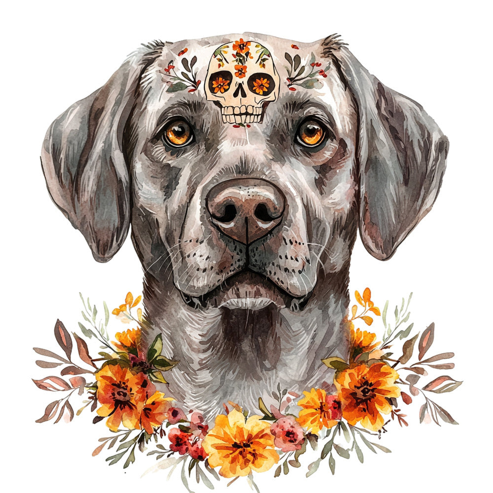 Pets de Los Muertos Fabric Panel 9