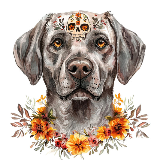 Pets de Los Muertos Fabric Panel 9