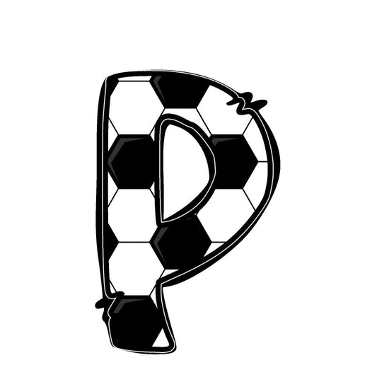 Soccer Alphabet Fabric Panel 15