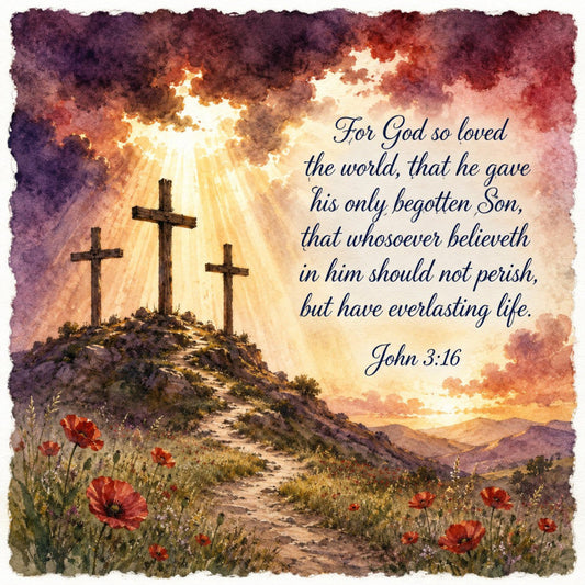 Inspirational Verses Fabric Panel 62