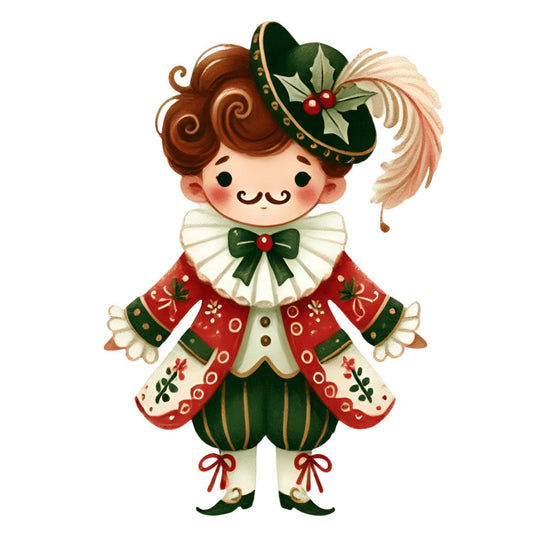 Nutcracker Ballet Fabric Panel 53