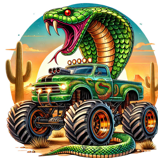 Monster Truck with Monster Fabric Panel 7