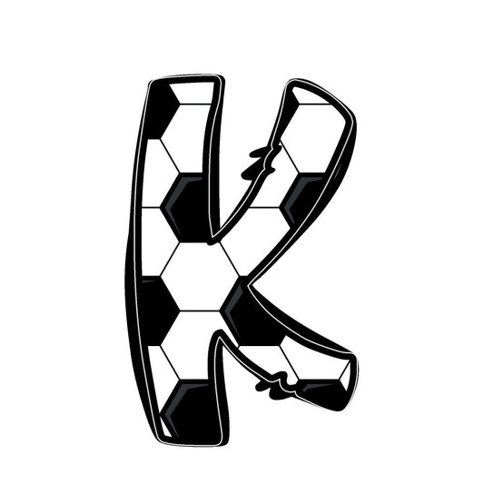 Soccer Alphabet Fabric Panel 10