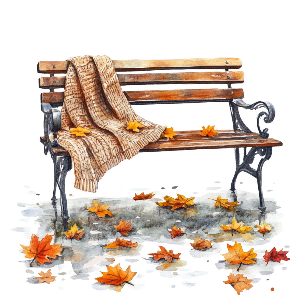 Rainy October Fabric Panel 18