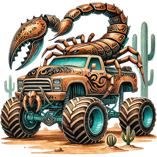 Monster Truck with Monster Fabric Panel 25