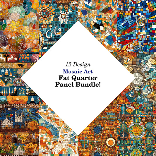 Mosaic Art Fat Quarter Bundle