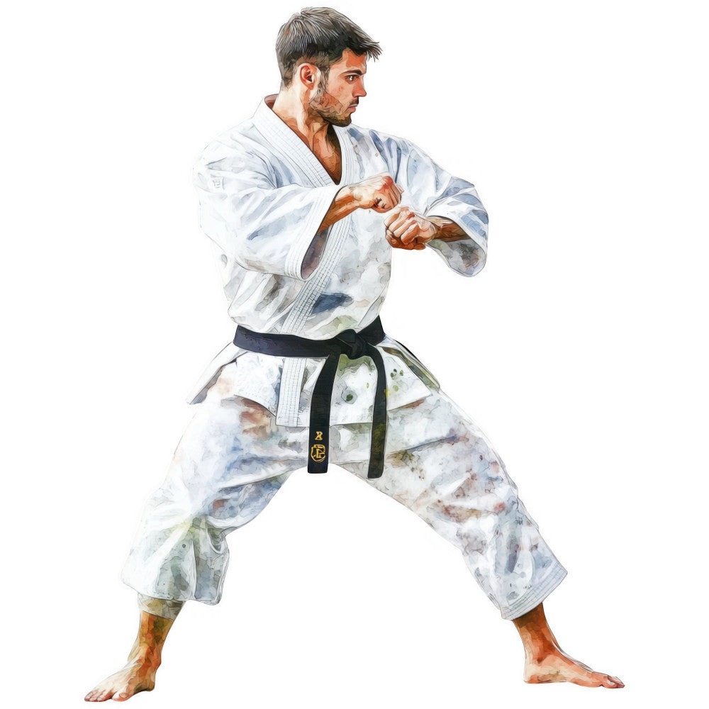 Karate Taekwondo Fabric Panel 1 – FabricMegaStore.com