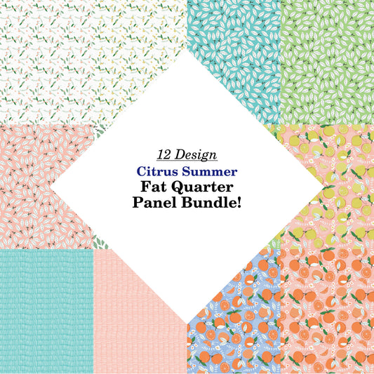 Citrus Summer Fat Quarter Bundle