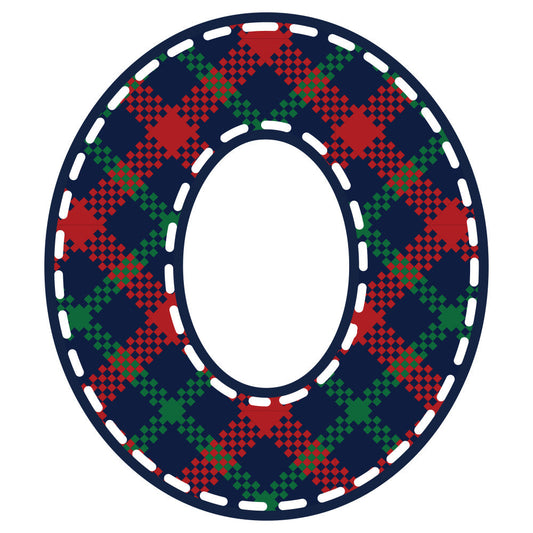 Christmas Alphabet Fabric Panel 27