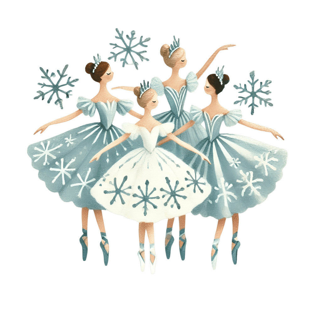 Nutcracker Ballet Fabric Panel 64