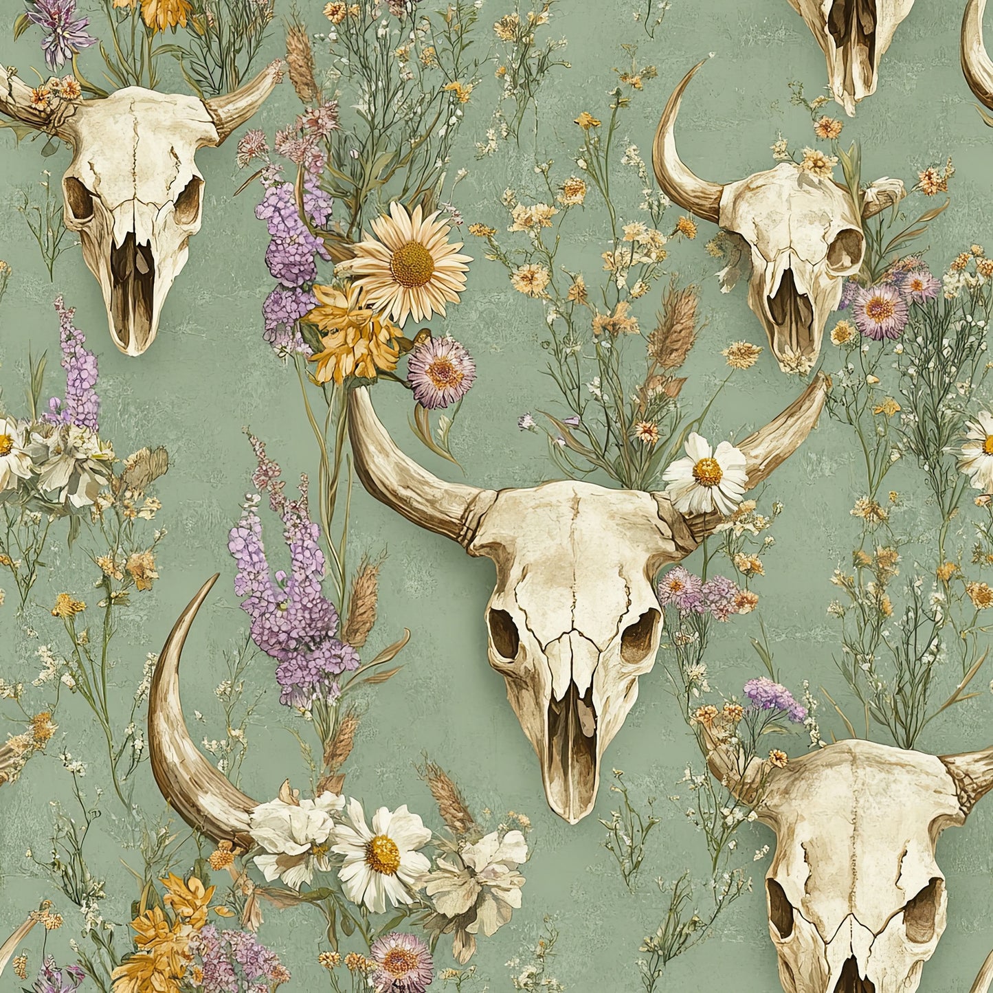 The Western Life Pattern 53 Quilting Cotton Fabric