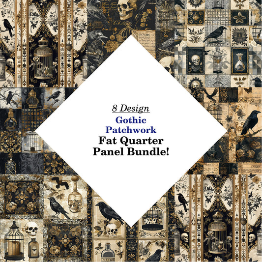 Gothic Patchwork Fat Quarter Bundle