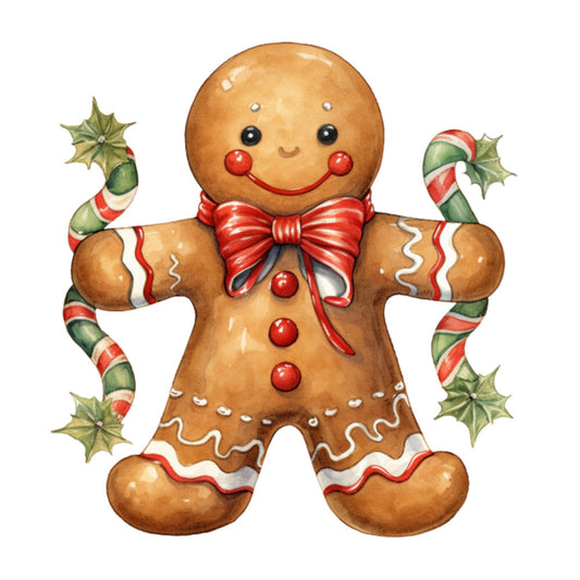 A Retro Christmas Fabric Panel 39