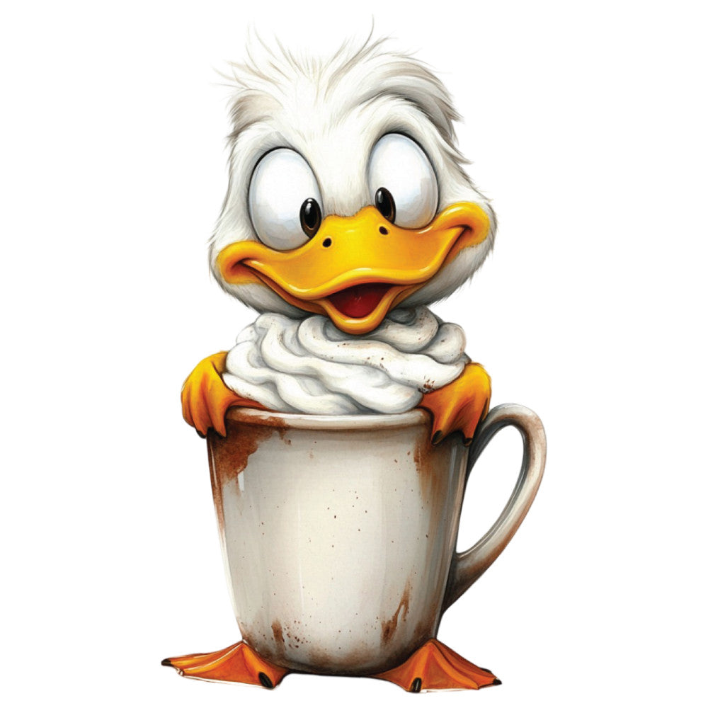 Whimsical Duck Fabric Panel 18