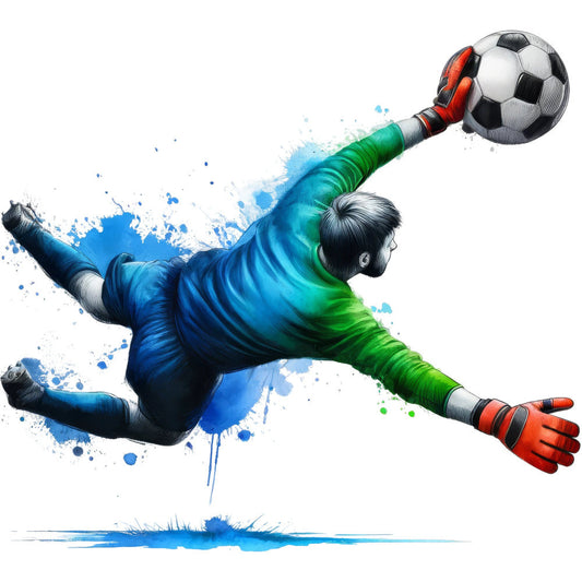 Soccer Goalie Fabric Panel 12
