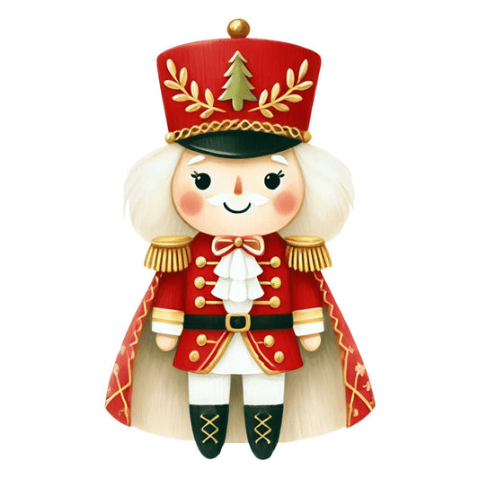 Nutcracker Ballet Fabric Panel 91