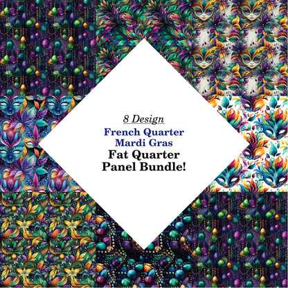 French Quarter Mardi Gras Fat Quarter Bundle