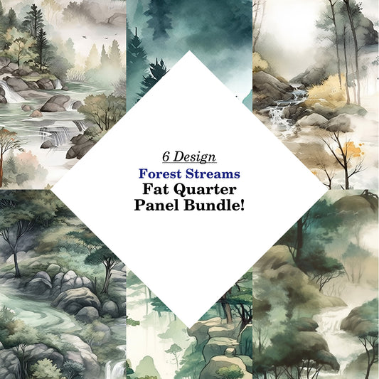Forest Streams Fat Quarter Bundle
