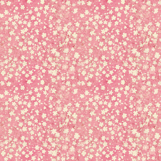 Vintage Pink Patterns Pattern 8 Quilting Cotton Fabric