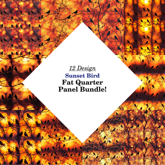 Sunset Bird Fat Quarter Bundle