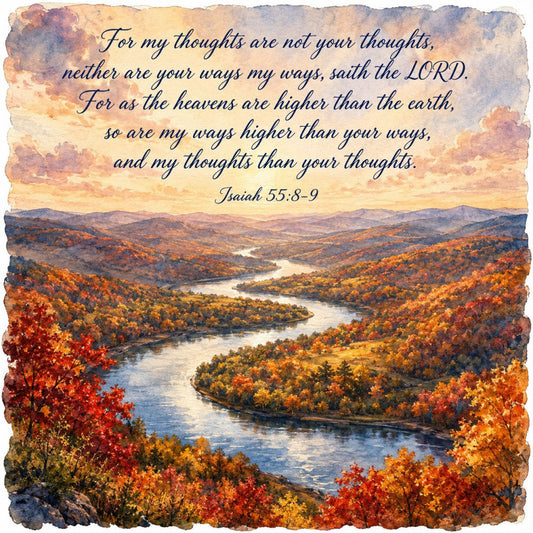 Inspirational Verses Fabric Panel 55