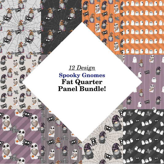 Spooky Gnomes Fat Quarter Bundle
