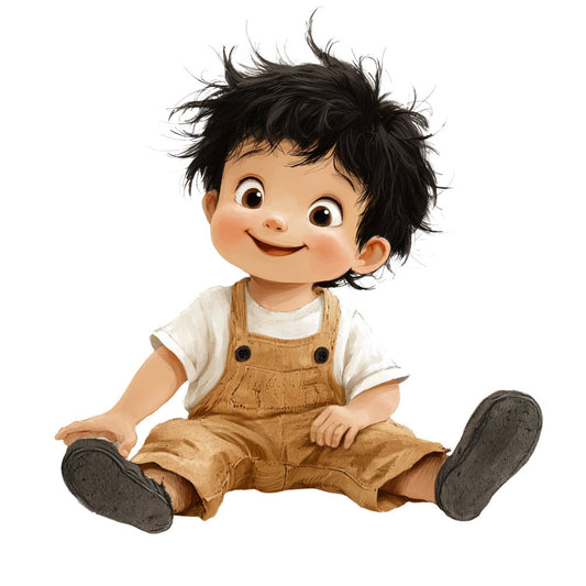 Just Boys Fabric Panel 4