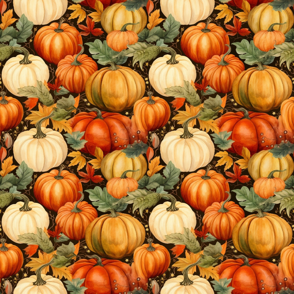 Daily Deal: Vintage Autumn Pattern 7 Quilting Cotton Fabric - 45" x 5 Yards"