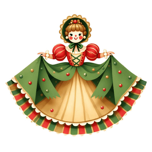 Nutcracker Ballet Fabric Panel 14