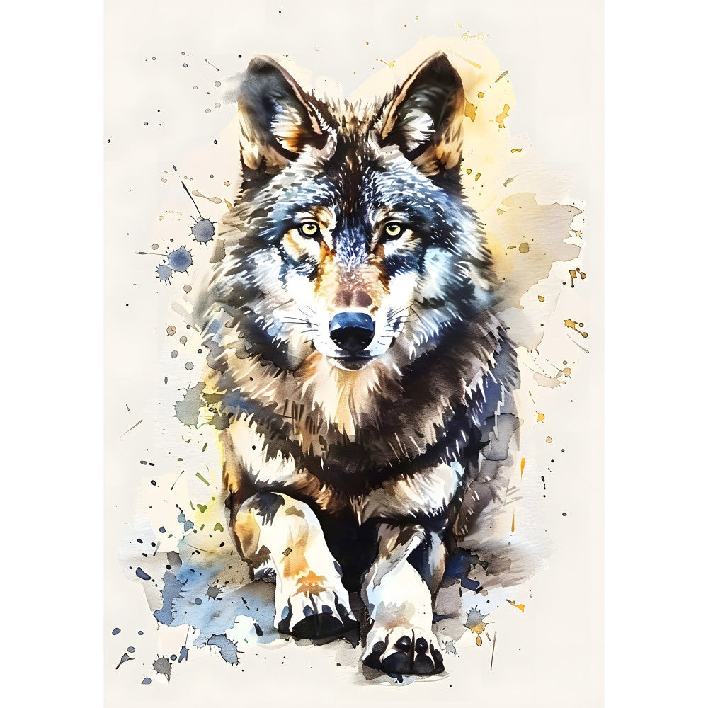 Animal Art Poster Fabric Panel 5