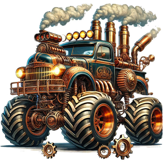 Monster Truck with Monster Fabric Panel 34