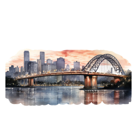 New York Tour Fabric Panel 6