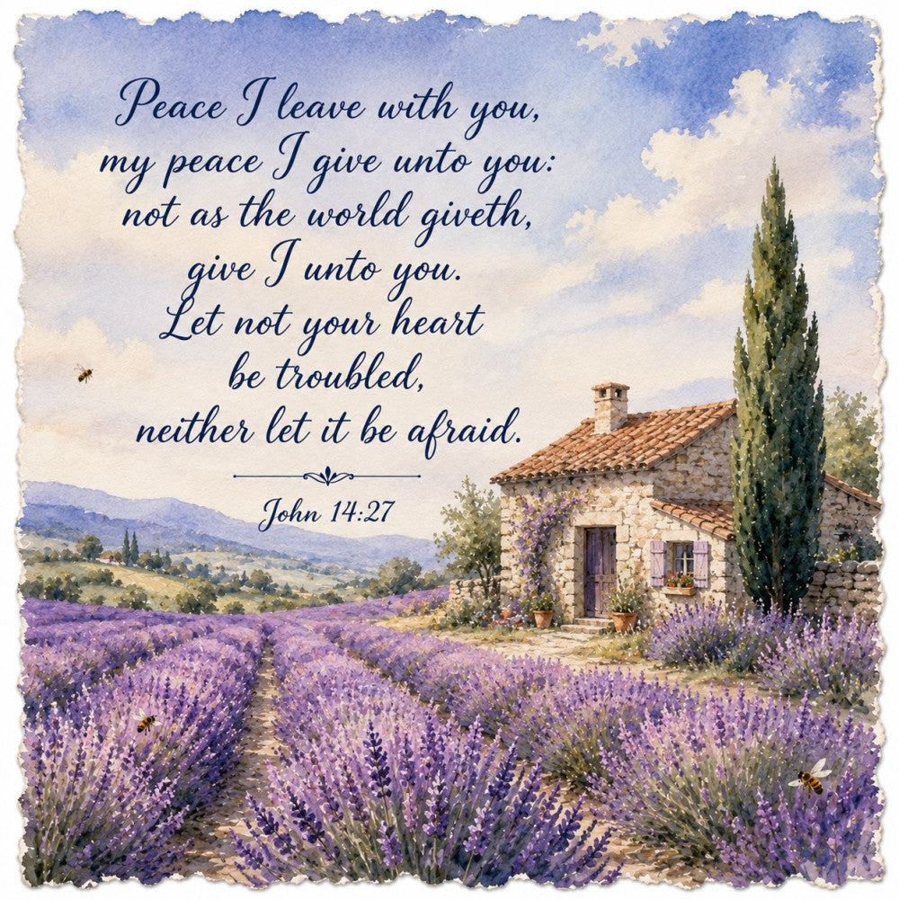 Inspirational Verses Fabric Panel 105
