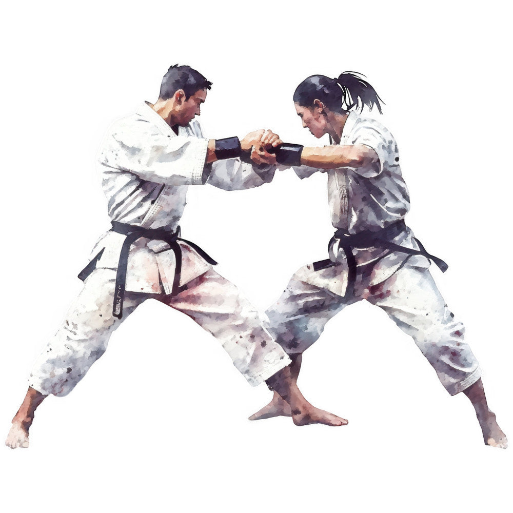 Karate Taekwondo Fabric Panel 14