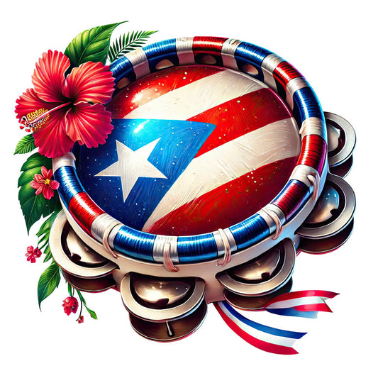 Come to Puerto Rico Fabric Panel 15