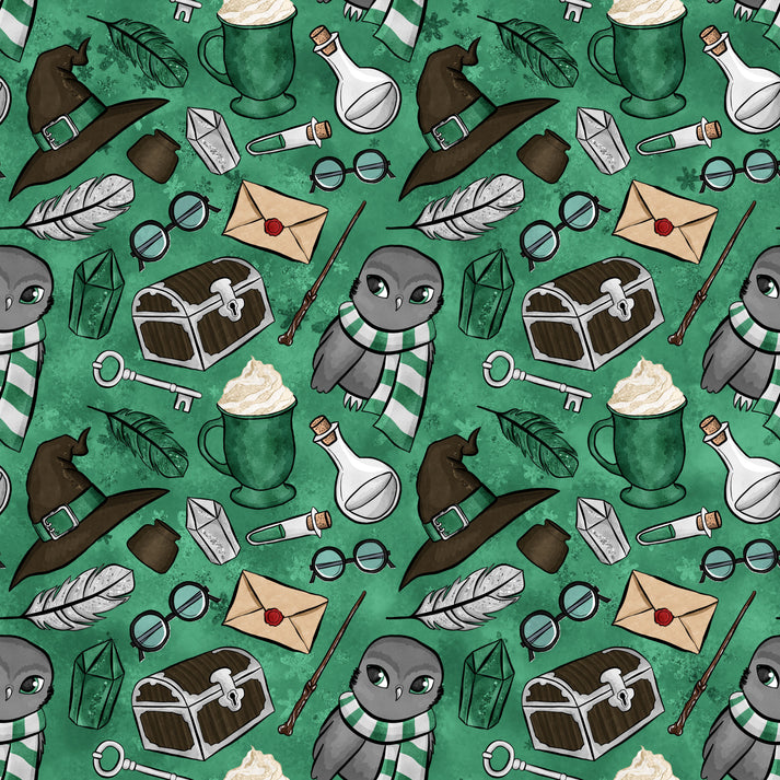 Wizard Magic School Pattern 26 Quilting Cotton Fabric – FabricMegaStore.com