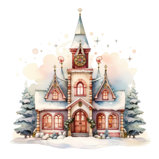 A Retro Christmas Fabric Panel 35