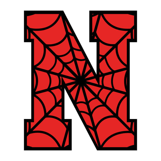 Spider Alphabet Fabric Panel 21