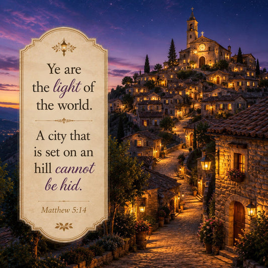 Inspirational Verses Fabric Panel 72
